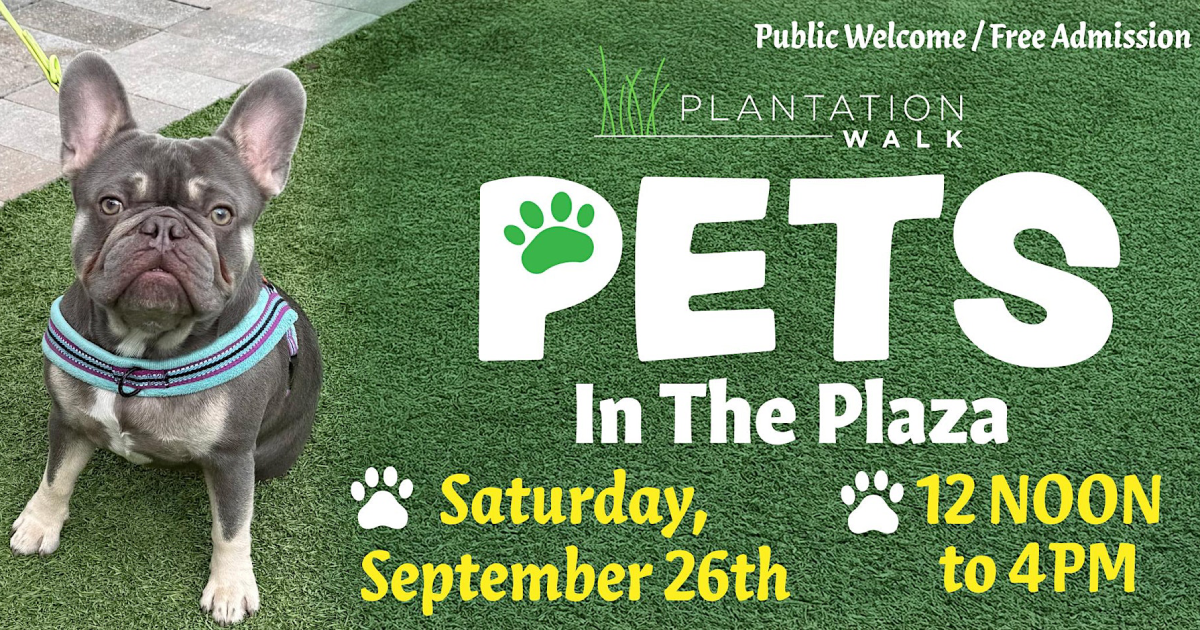 Pets In The Plaza: Fall Edition