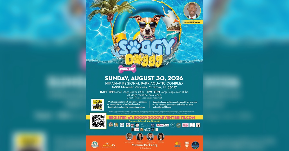 Soggy Doggy Pool Day