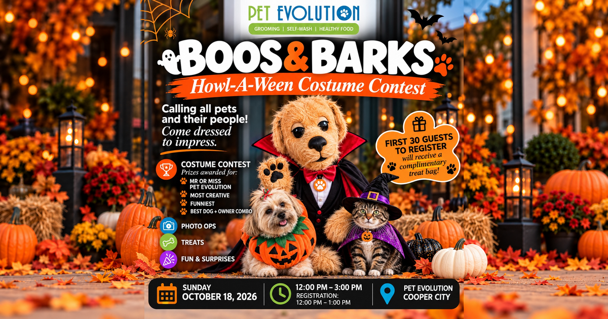 Boos & Barks - Howl-A-Ween Costume Contest