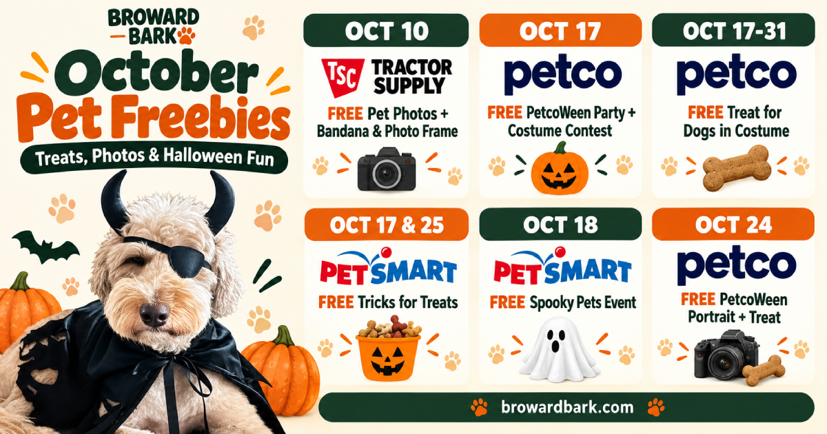 October Pet Freebies