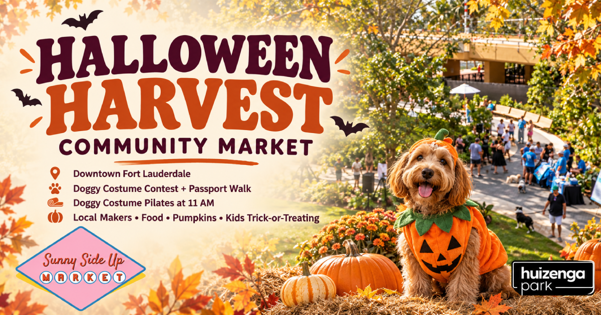 Halloween Harvest Community Market At Huizenga Park