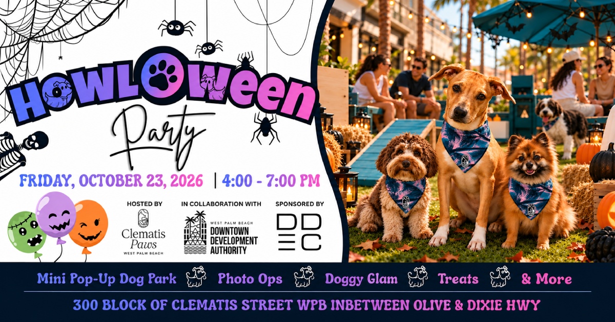 HOWL-O-Ween Party On Clematis Street