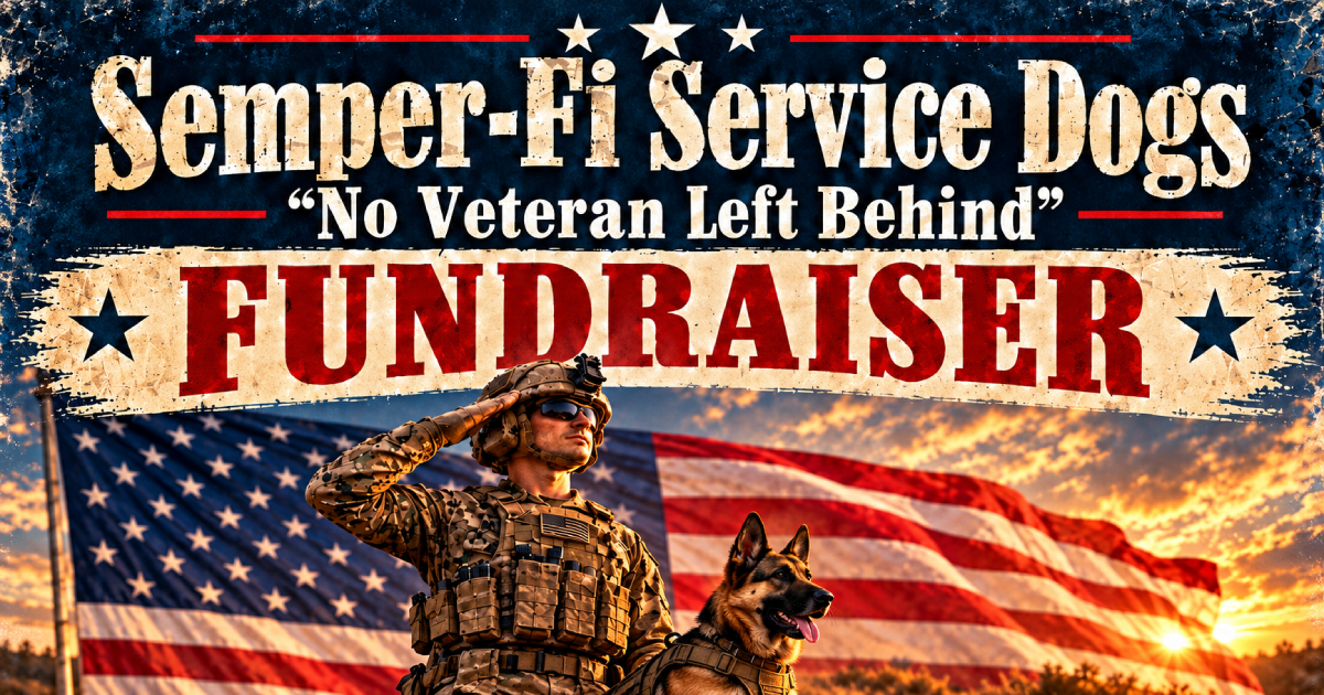 Semper Fi Service Dogs Fundraiser