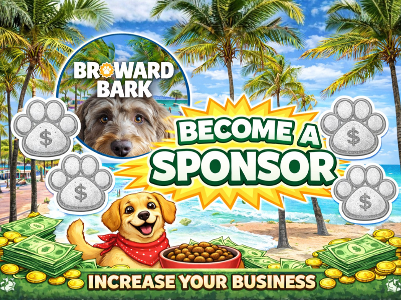 Become A Sponsor - Broward Bark Become A Sponsor